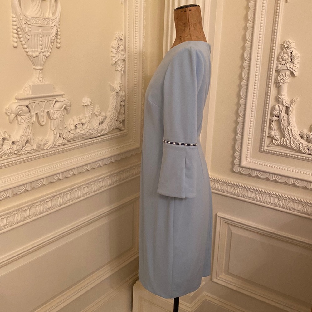 Calvin Klein powder blue size 8 elegant dress.